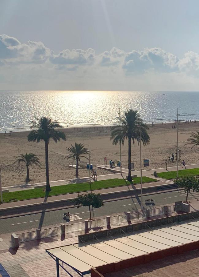Con vistas al Mediterráneo Playa de Gandia Exterior foto