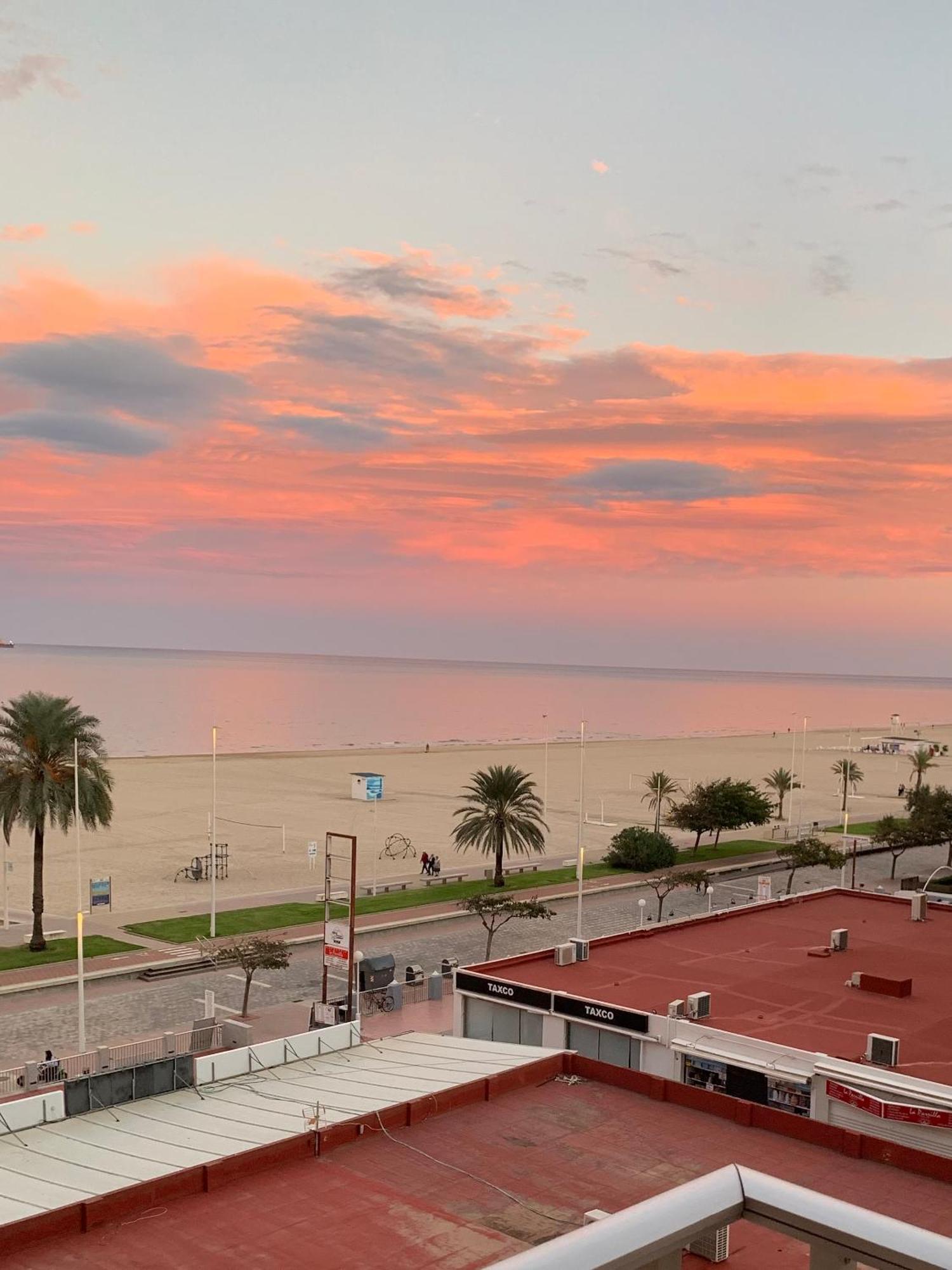 Con vistas al Mediterráneo Playa de Gandia Exterior foto